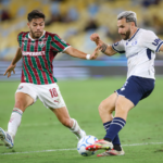 Fluminense x Independiente em jogo no Maracanã
