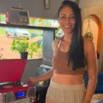 Jenekely Morais antes de sua morte após treino