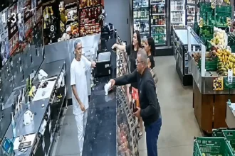 Cliente ameaça açougueiro com arma em Goiânia