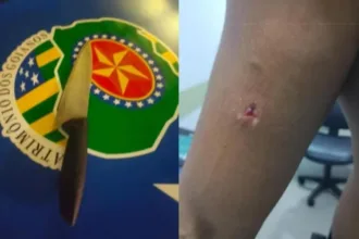 Foragido em Anápolis morde PM e é baleado durante fuga