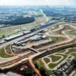 Autódromo de Goiânia com asfalto padrão Fórmula Indy