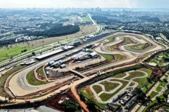 Autódromo de Goiânia com asfalto padrão Fórmula Indy