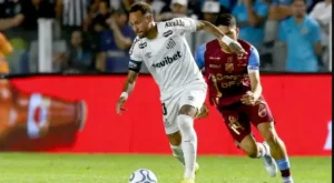 Vitória do Santos com assistências de Neymar contra o Macará
