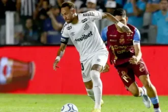 Vitória do Santos com assistências de Neymar contra o Macará