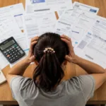 Gráfico de inadimplência em Goiás mostrando quase metade dos adultos afetados