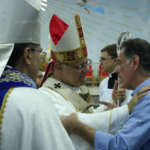 Marconi Perillo na Romaria de Muquém antes da campanha