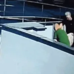 Homens salvam criança de queda do quinto andar