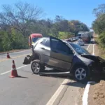 Acidente em Uruaçu na BR-153 com quatro veículos