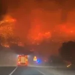 Incêndios na Croácia causam destruição em Omis