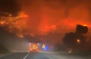 Incêndios na Croácia causam destruição em Omis