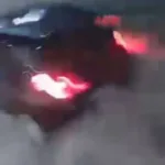 acidente-grave:-carro-destroi-muros-na-br-101-em-linhares-e-motorista-foge