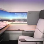 Avião Z4 da JetZero sem janelas
