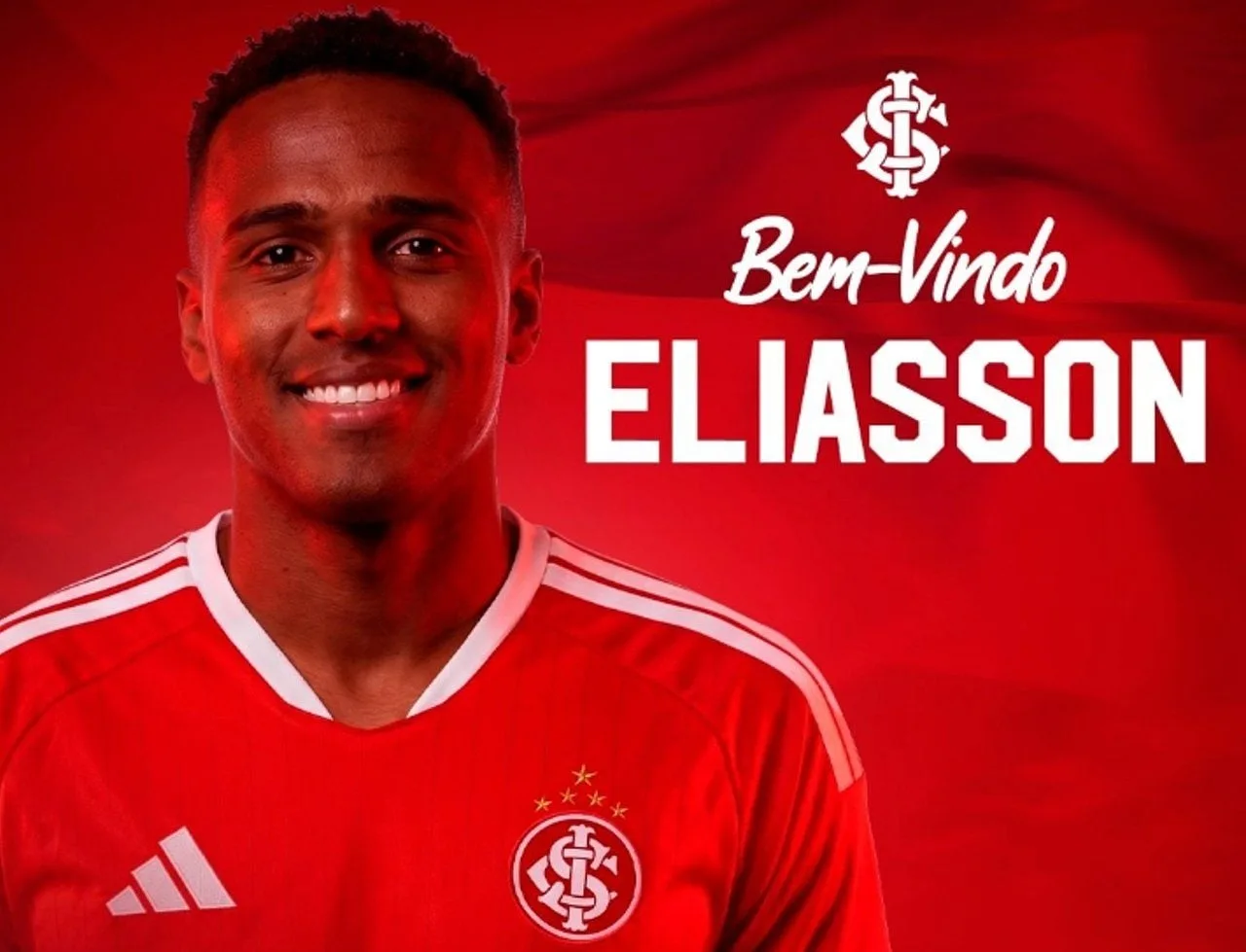 Atacante sueco Niclas Eliasson reforça o Internacional até 2027