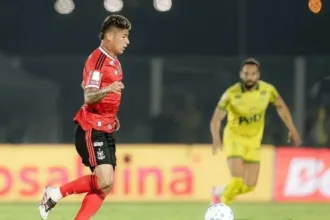 Carrascal no Flamengo em destaque antes do jogo contra o Cruzeiro