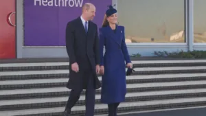William e Kate seguindo regras de voo da realeza