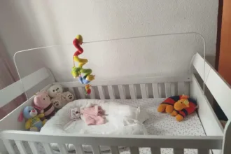 Bebê após cirurgia intrauterina, um milagre diário