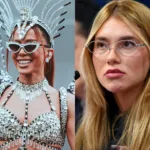 Anitta como rainha de bateria da Grande Rio no Carnaval
