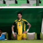 Tadeu no Goiás treinando com o time