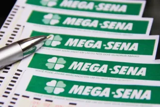 Números sorteados da Mega-Sena acumulada para R$ 50 milhões