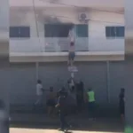 Idosa se joga de sacada para escapar de incêndio em Anápolis