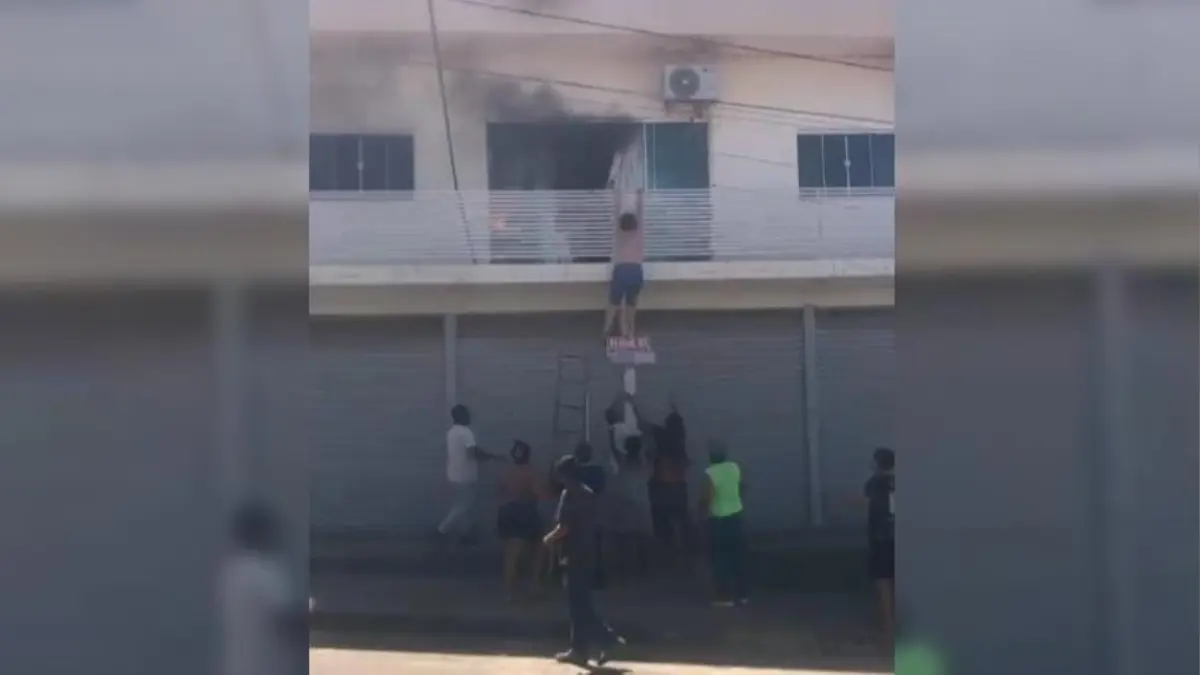 Idosa Salta de Sacada em Tentativa de Escapar de Incêndio em Anápolis
