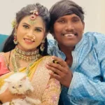 apos-se-casar-com-a-prima,-homem-‘mais-bonito-da-india’-vai-ser-pai;-veja-fotos