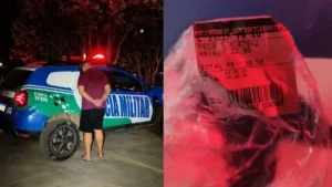 Homem preso por furto em supermercado identificado pelo pix