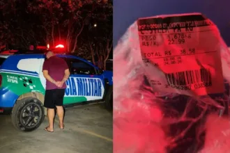 Homem preso por furto em supermercado identificado pelo pix