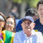 Zacharias Calil e Gracinha Caiado em campanha ao Senado