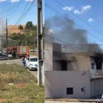 Mulher pula de sacada para fugir de incêndio em Anápolis