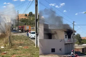 Mulher pula de sacada para fugir de incêndio em Anápolis