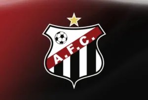 Jogadores do Anápolis em manifestação sobre crise financeira