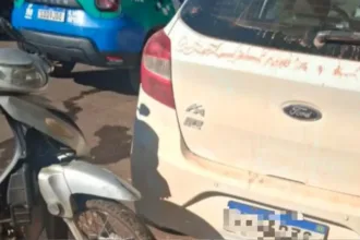 Mulher embriagada em moto presa em Campo Alegre de Goiás
