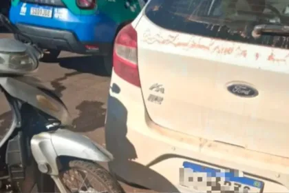 Mulher embriagada em moto presa em Campo Alegre de Goiás