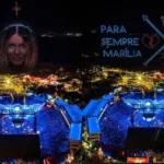 Homenagem de Alok a Marília Mendonça com show de drones