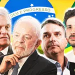 Candidatos à presidência em compromissos de campanha