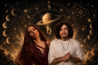 Anitta e Whindersson Nunes durante o Retorno de Saturno