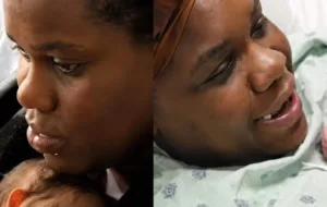 mulher-e-internada-com-‘pedra-nos-rins’-e-sai-do-hospital-com-bebe;-veja-fotos