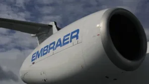 Jato da Embraer com sistema de pouso automatizado
