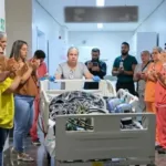 Corredor de honra para doação de órgãos em Goiânia