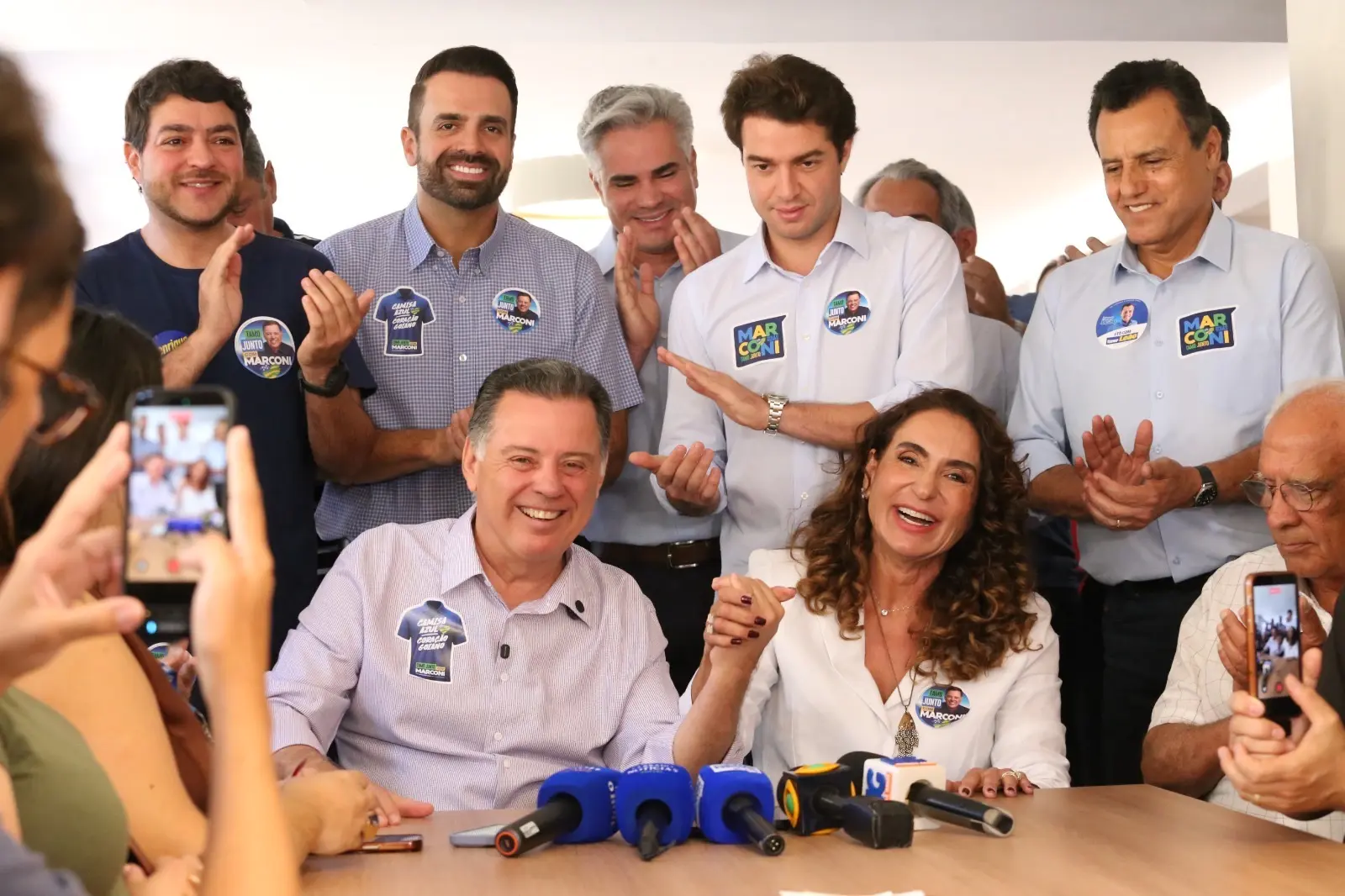 Marconi promete “caras novas” no governo e antecipa Jacqueline Zaiden no secretariado
