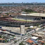 Estádio Rei Pelé com risco de colapso estrutural