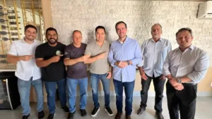 Gustavo Mendanha recebe apoio de auxiliares de Mabel ao Senado