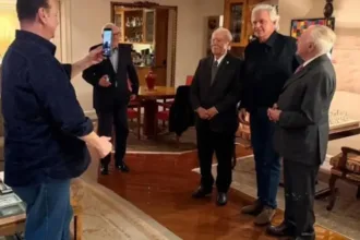 Ronaldo Caiado candidato com apoio de Michel Temer