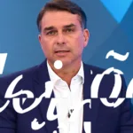 Flávio Bolsonaro em entrevista à TV Globo