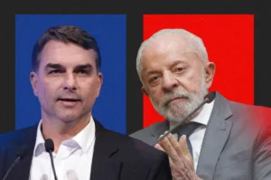 Resultados da pesquisa Vox Brasil com Flávio Bolsonaro e Lula