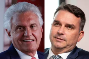 Caiado critica sabatina de Flávio Bolsonaro no Jornal Nacional