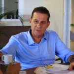 Vanderlan Cardoso em propaganda eleitoral destacando trabalho no Senado