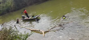 Afogamento no Rio Verde em Padre Bernardo
