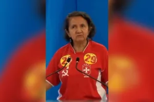 Candidata Lourdes Melo internada após sofrer AVC